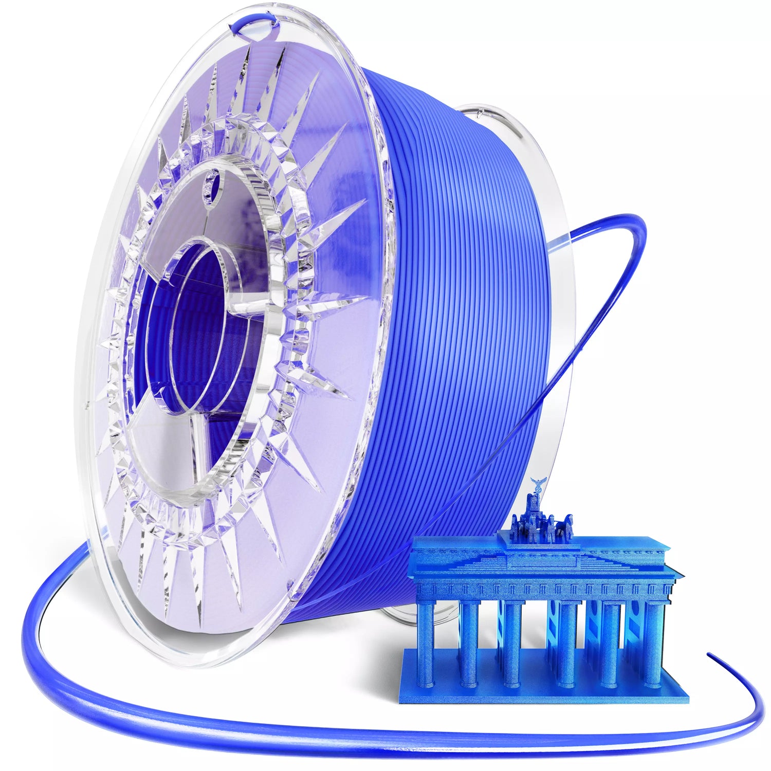 Vision 3D® PETG-Filament Glossy Blau