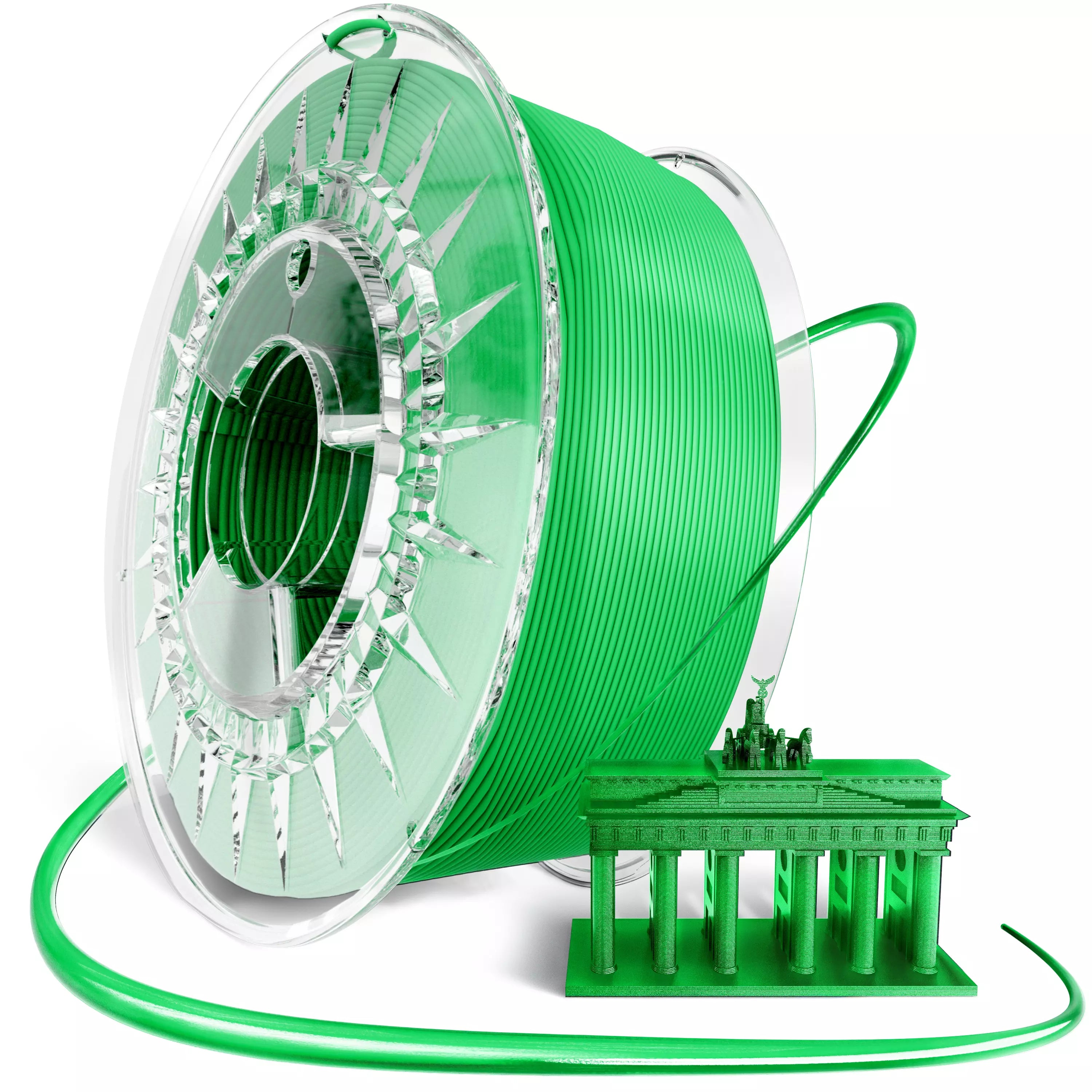 Vision 3D® PETG Filament Glossy Green