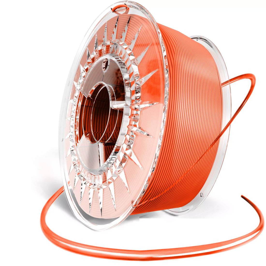 Vision 3D® PLA Filament Neon Orange