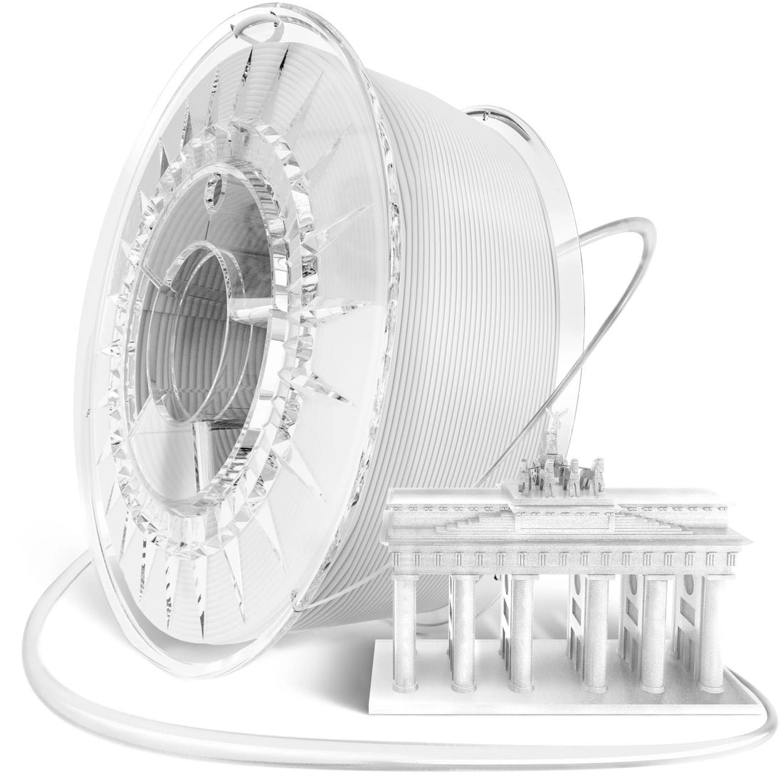 Vision 3D® PLA-Filament Pure White